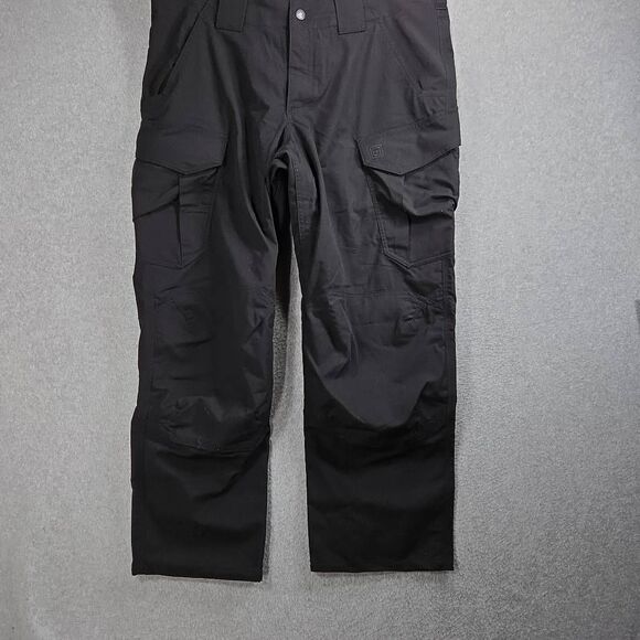 5.11 Tactical Stryke Pants Mens 36x28 Black EMS Cargo Ripstop Workwear - Picture 1 of 14